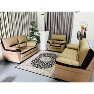 Sofa Kulit 1+2+3 Seater 1 Seater 2 Seater 3 Seater