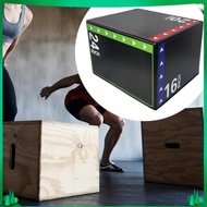 [Isuwaxa] 3 in 1 Plyometric Jumping Box Plyometric Box for Workout Strength Training