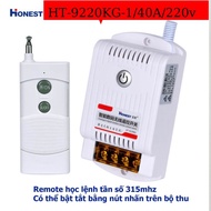 9220kg-40A-220V Bộ Điều Khiển Từ Xa Công Suất Lớn Honest HT-9220KG 1Km điều khiển tắt bật máy bơm nư