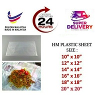 HM Plastic Sheet / Plastik Keping (500g / 1kg)
