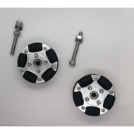 Omni wheels for Trifold (Brompton 3sixty Pikes Aceoffix Weekeight Litepro)