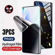 3pcs Anti Spy Privacy HD Hydrogel Film For Huawei Mate 30E 30 20 10 9 Pro RS Lite X Porsche 5G 4G An