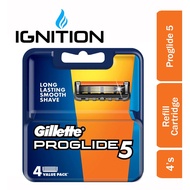 Gillette ProGlide 5 Manual Razor Blades Refills 4 Pcs