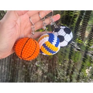 Volleyball keychain