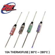 THERMAL FUSE 10A ( 80°C ~ 280°C ) RICE COOKER THERMAL FUSE 10A 250V / PERIUK NASI THERMAL FIUS