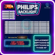 PHILIPS 49" LED TV BACKLIGHT 49PFT5200S/98 / 49PFT6100S/98 (LAMPU TV) PHILIPS 49 INCH LED TV BACKLIG