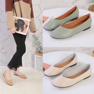 ZC9 READY STOCK Women's Flat Shoes Ladies Fashion Casual Round Toe Shoes