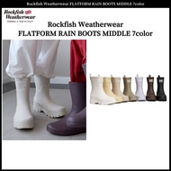 Rockfish Weatherwear FLATFORM RAIN BOOTS MIDDLE 7color