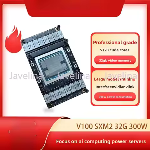 V100 16G/32GB VRAM Professional AI Deployment Graphics Card AI Local Deployment