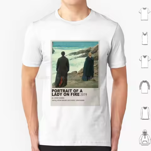 Poalof Fan Made Poster T Shirt Cotton Men Women DIY Print Poalof Portrait Of A Lady On Fire Adele Ha
