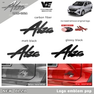 Vemart new Alza 2022-2024 car logo emblem accessories pnp Alza baru