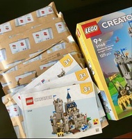 Lego 31168 中世紀城堡、說明書、$35/套、Lego castle Kingdoms 40952 70404 31120 10235
