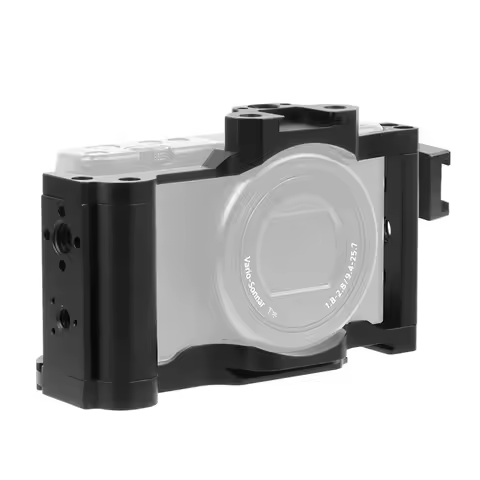 ZV1 Camera Cage Rig for Sony ZV1 SLR Camera Stabilizer Cold Shoe Mount 1/4 3/8 Arri for Mic LED Ligh