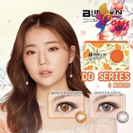 (2 PCS) Blincon DD 3 Months Lens Disposable  Cosmetic Color Contact Lenses Months Lens 3/3