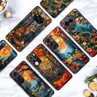 PC Matte Phone Case Paper Art For VIVO V29 V27 V25 V23/Pro V27e V25e V23e(4G)(5G) S16 S15/Pro S16e