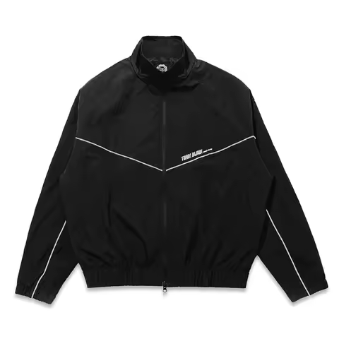 Korean Manhwa Jinx Team Black Windbreaker Jacket Men Women Sports Coat Unisex Loose Tops Outerwears 