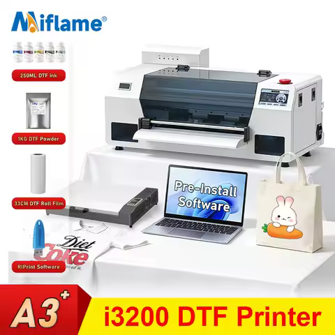 33CM DTF Printer For Epson i3200 A3 DTF Printing Machine Directly to Film Transfer Printer Textile t
