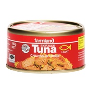 Farmland Tuna Chunk In Brine 185G
