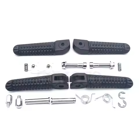 Motorcycle Front Rear Footrests Foot pegs For Yamaha YZF-R6 1999-2017 YZF-R1 1998-2014 YZF-R6S 2003-