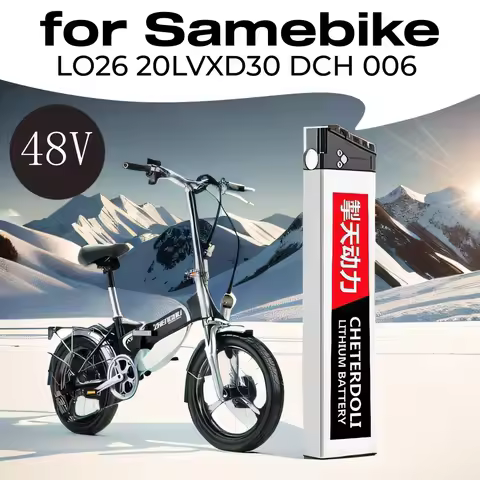 48V Battery Pack 20Ah 14Ah 12Ah 10Ah Folding Ebike Battery for Samebike LO26 20LVXD30 DCH 006 Ebike 