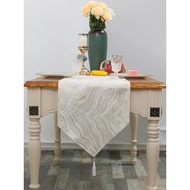 Gold Table Runners Heat Resistant Vinyl Table Runner Waterproof Washable Dinning Table Runner Party