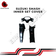 Cover Inner Set HLD Suzuki Smash 110 3pcs Cover set  Hitam Black Inner Motor (FULL SET )