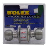 ว๊าว🍟 ลูกบิดทั่วไป SOLEX 500 หัวกลม ลูกบิดประตู ลูกบิด ลูกบิดสแตนเลส ENTRANCE KNOB LOCKSET SOLEX 500 STAINLESS STEEL