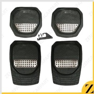 Car Carpet Rubber Bowl 4pcs CAR MATS AVANZA UNIVERSAL