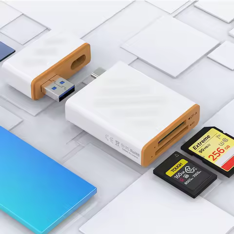 CFexpress Type A Card Reader - USB A & Type-C 2 in 1 Type A/SD Dual Slot Memory for CF express Type 
