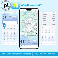Sainlogic WiFi Smart Weather Station SA9 with 24H/ 7Days Accurate Weather Forecast by Weatherseed® A