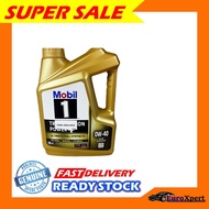 [ORIGINAL] MOBIL 1™ 0W-40 ULTIMATE FULL SYNTHETIC ENGINE OIL TRIPLE ACTION POWER PETROL DIESEL HYBRI