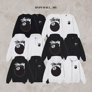 [100% Original] Stussy 8 Ball Crew Sweater / Hoodie / Zipped Hoodie M-3XL