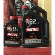Motul 8100 Power 0W20 1 Litre / 5 Litres COD PUCHONG/IPOH RM85 1L / RM400 5L