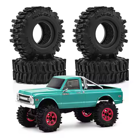 1/30 SCX30 Upgrade Tires 07 Inch Soft Rubber for Bronco Wrangler K10 Ascent-32