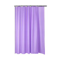 防水防黴PEVA浴簾送掛（紫色）（180*180cm）