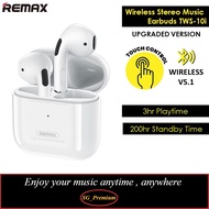 SG_Premium REMAX TWS 10 10i Plus True Wireless Bluetooth 5.0 Stereo Music Earbuds Earphone Earpiece compatible