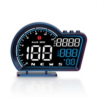 gps วัดความเร็ว ไมล์รถยนต์ Auto Gauge HUD GPS ระบบ Head Up Display รถโปรเจคเตอร์ Speedometer รถ Fault Clear