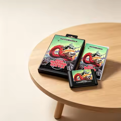 Link 02 Bio-Hazard Battle For EUR Version Game Cartridge For SEGA 16bit Mega Drive Genesis Game Cons