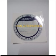 Oil sticker ecstar oil sticker