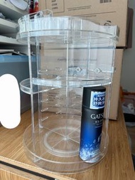 旋轉化妝品收納架