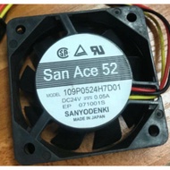 [Radiator] Original Sanyo/Sanyo 109P0524H7D01 5CM 5015 24V 0.05A Equipment Cooling Fan