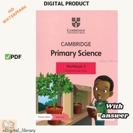 Primary Science Workbook 3 / Answers (Cambridge Primary Science) 2nd Edition