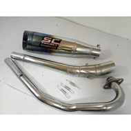 Sc Project S1 Muffler Jupiter Mx King Fuel