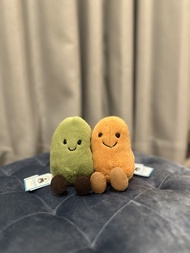 [清貨減價‼️] JELLYCAT A Pair of Beans 一對茄汁豆&枝豆