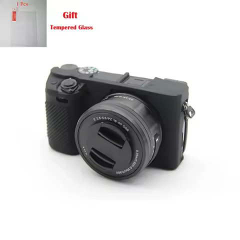 Protective Silicone DSLR Skin Protection Case Full Body For Sony A6300 a6400 A6100 Accessories cover