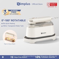 Simplus Garment Steamer Handheld Foldable Portable Dry Steam Iron Travel Size