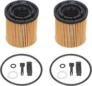 ZONFANT 2 Pcs Engine Oil Filter Compatible With 2020-2023 Accent Elantra Kona Santa Fe Tucson Venue 