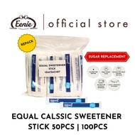 EQUAL CLASSIC SWEETENER STICK | SACHET | 50PCS | 100PCS Equal Sweetener