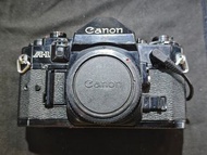 Canon A1 佳能 a-1 + 日曆後背 功能正常 送電試機 90%以上新