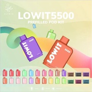 [Ready Stock] 100% Original (LOWIT_BY_ELFBAR)_5500 Puff Disposable Pod Pakai Buang_ELF_LOWIT_BAR 5.5k Puff